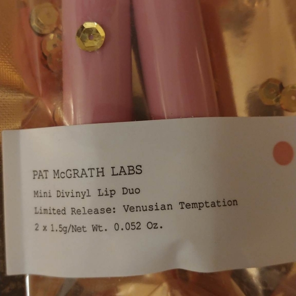 💋FIRM! NWT PAT MCGRATH LABS MINI DIVINYL LIP DUO VENUSIAN TEMPTATION LIMITED ED - Picture 5 of 10